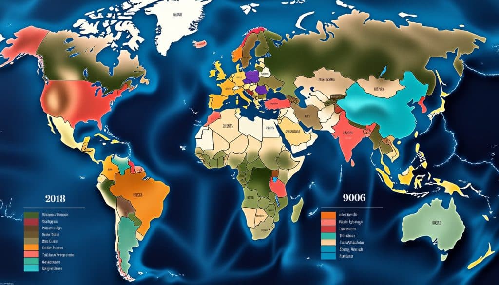 Membres de l&rsquo;OTAN : l&rsquo;évolution de la carte