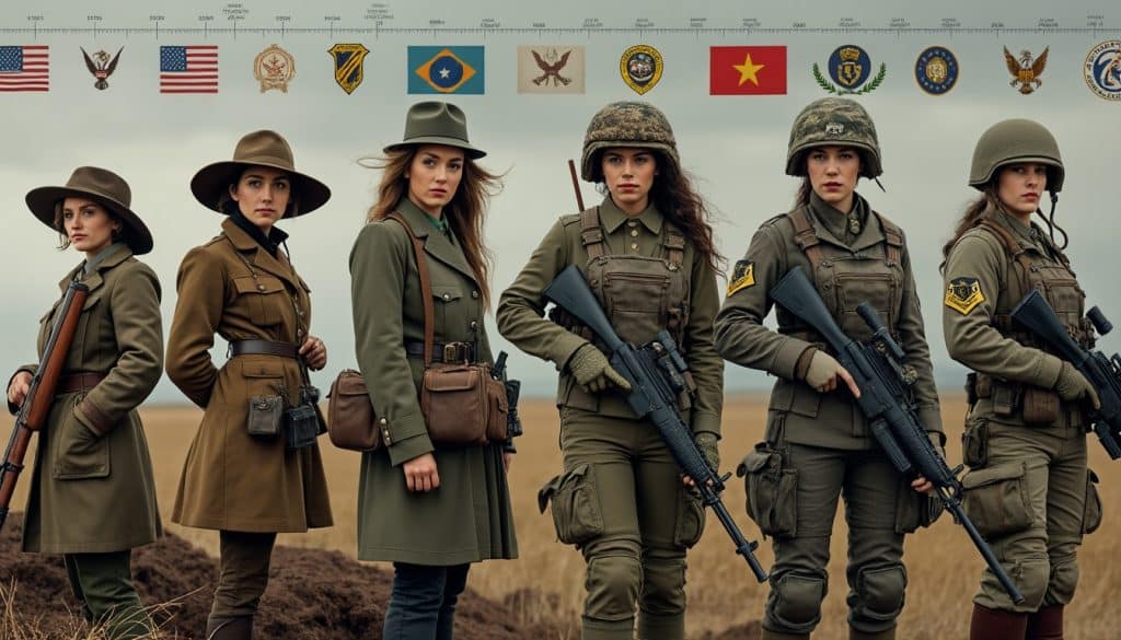 Femmes dans les armées : l&rsquo;évolution des effectifs