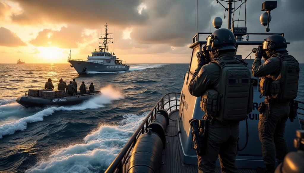 Piraterie et trafics : les opérations en cours