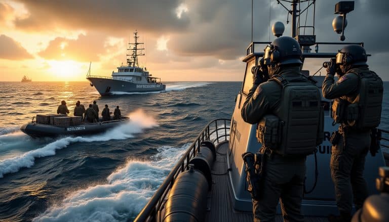 Piraterie et trafics : les opérations en cours